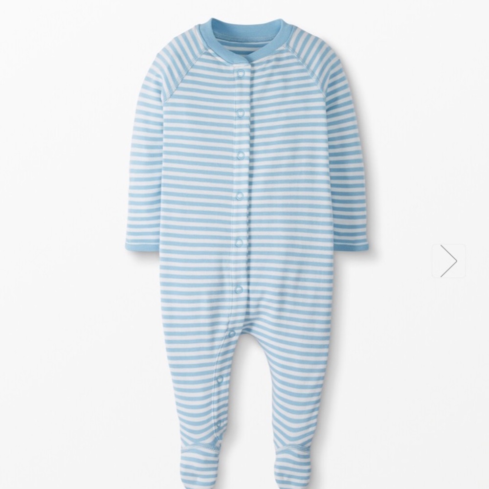 Hanna Andersson Footed Pajamas 0-3 Months